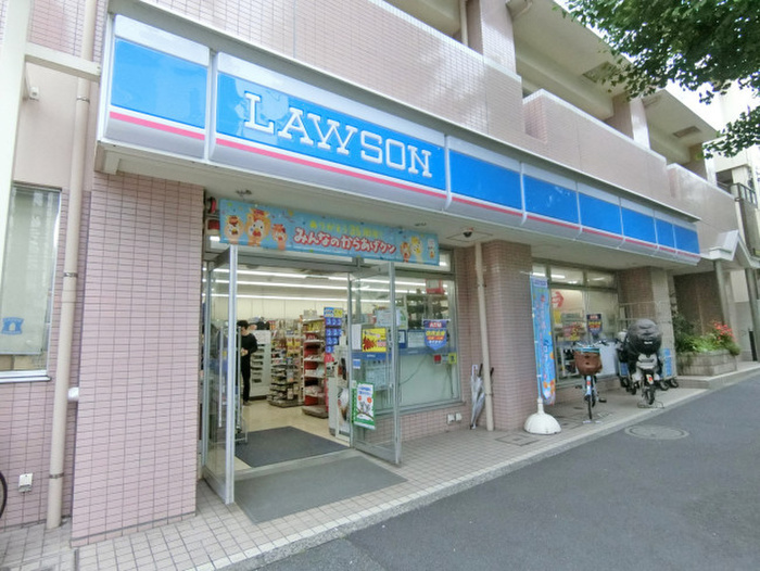 コンビニ　ローソン 池尻三宿通店（コンビニ）まで70m