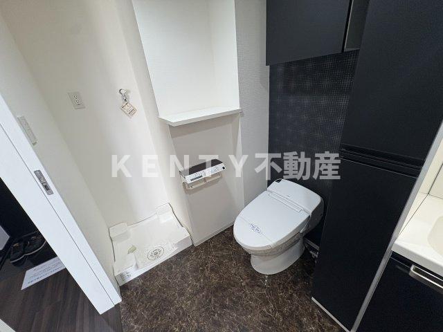 トイレ　ゆったりとした空間のトイレです
