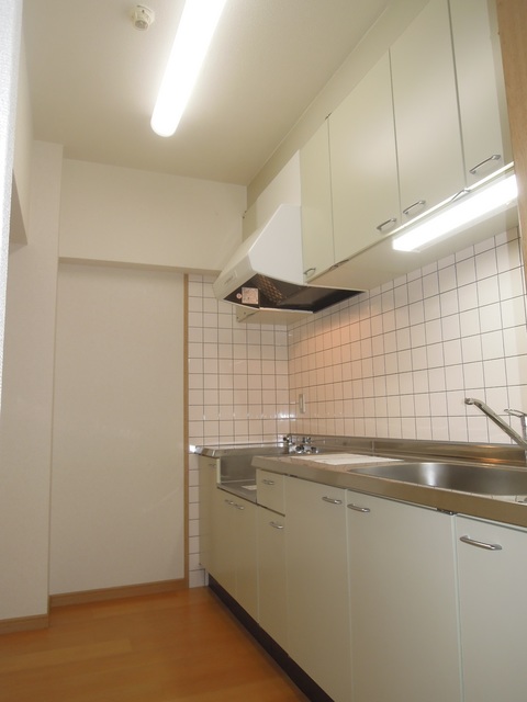 キッチン　お部屋に匂いがつきにくい独立型キッチン