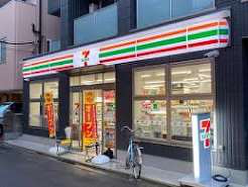 コンビニ　セブン-イレブン 元住吉駅西口店（コンビニ）まで400m
