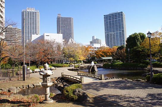 公園　佃公園（公園）まで132m