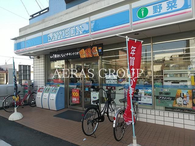 コンビニ　ローソン 松戸六実駅前店（コンビニ）まで391m