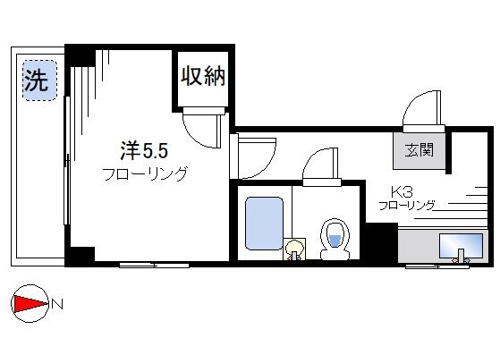 桜山ハイツの間取り写真