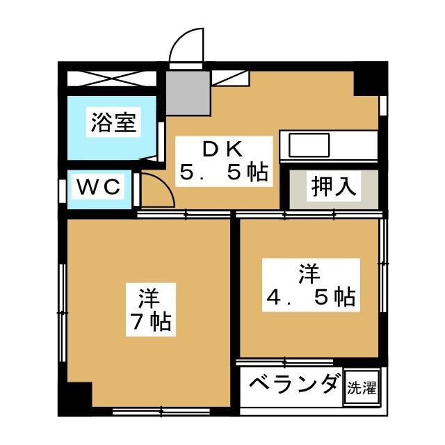 ルミエールWONの間取り写真