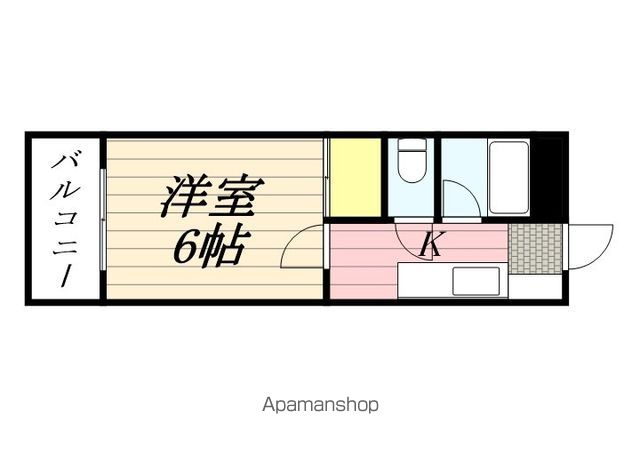 プレアール塔原東の間取り写真