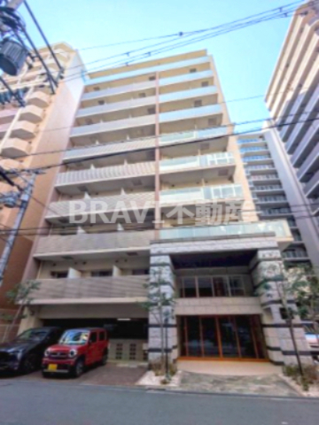 建物外観　【ドルチェヴィータ北浜】外観は落ち着いています