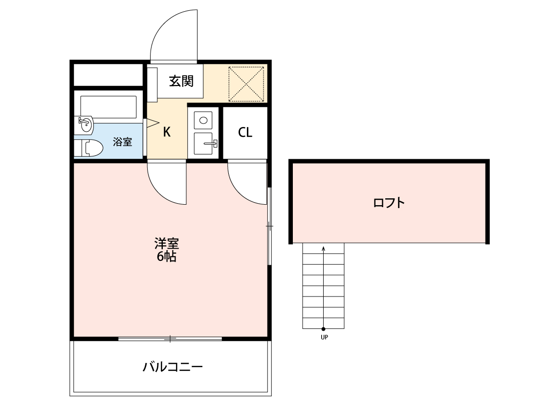 レオパレス21北岡崎の間取り写真