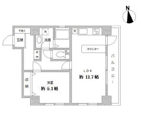 ラクラス田原町の間取り写真