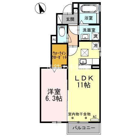 フォレスト・Mの間取り写真