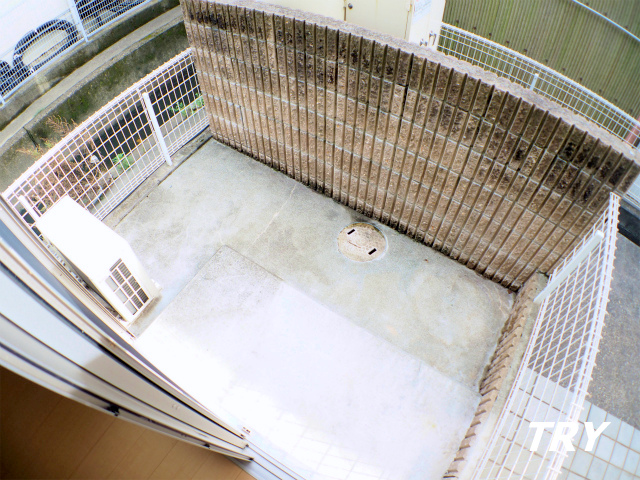 庭　南向きの専用庭