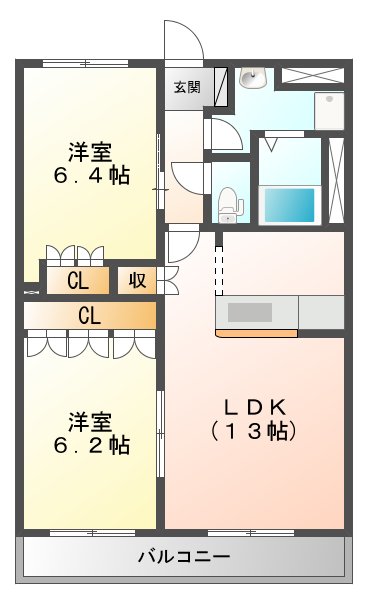 フェニックスの間取り