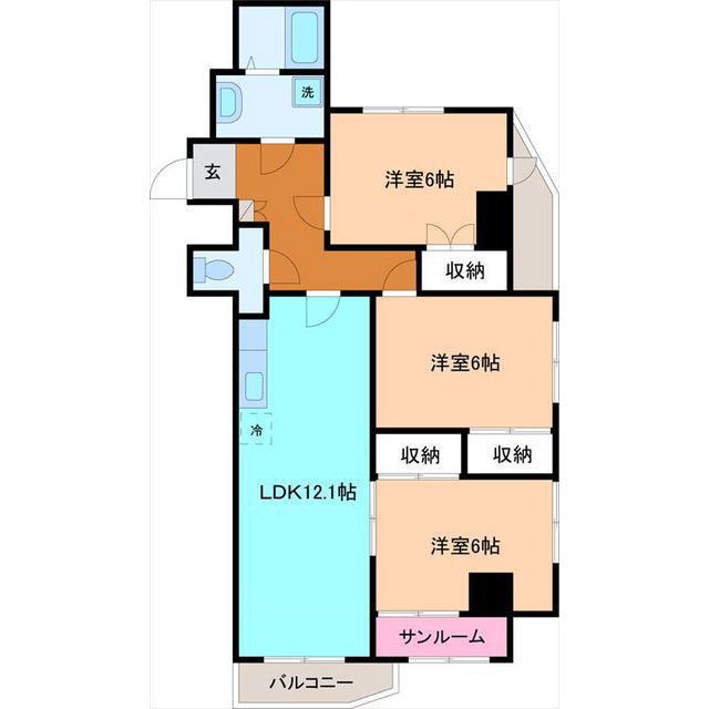 3LDK Mansion in Kanazawa, Ishikawa — photo 2 of 3
