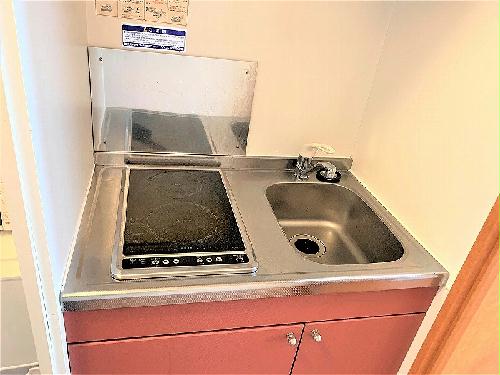 キッチン　2口ラジエントコンロです。