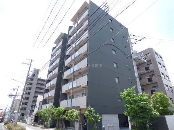 神戸市灘区中郷町のマンションの建物外観