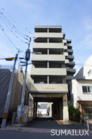 熊本市中央区船場町のマンションの建物外観