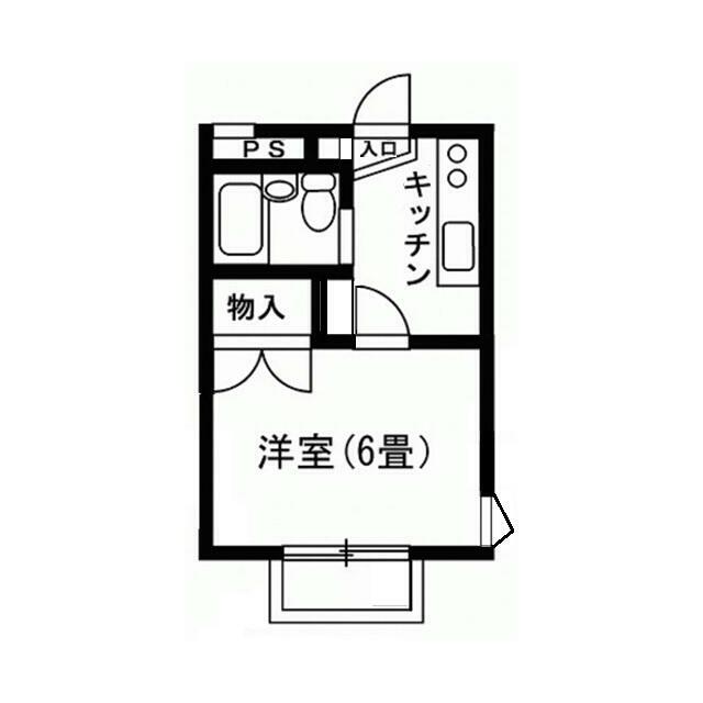 プラザ鶴川２１の間取り