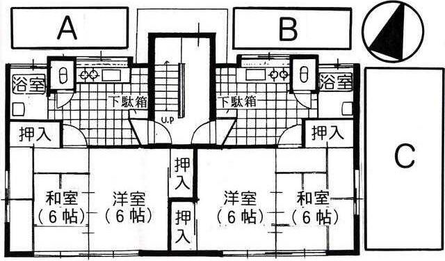 サンハイムの間取り