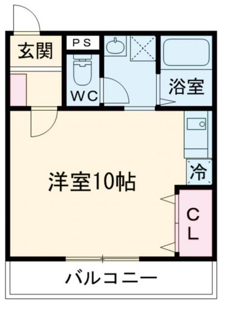 【岡崎市柱曙のマンションの間取り】