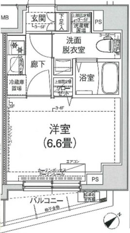 アイルイムーブル百合ヶ丘の間取り