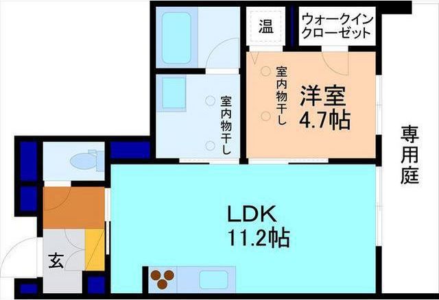 ファミーユ金沢八日市の間取り