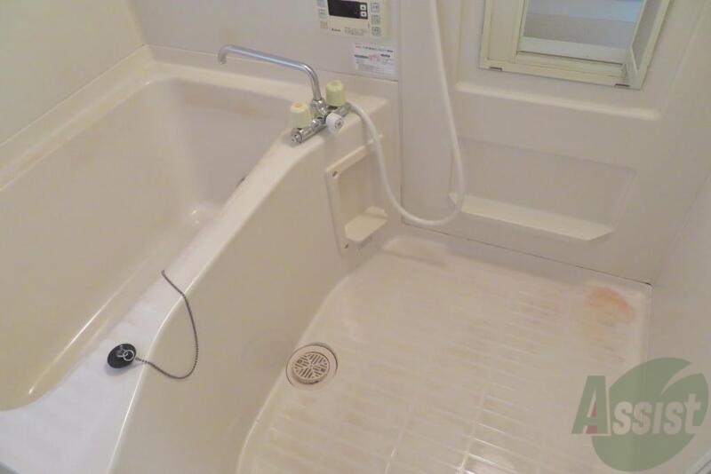 バス・シャワールーム　足を伸ばしてゆっくりとお風呂に入れそうです。