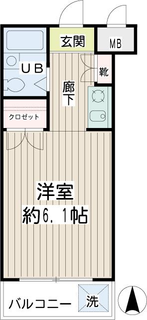 ベルライト能見台の間取り