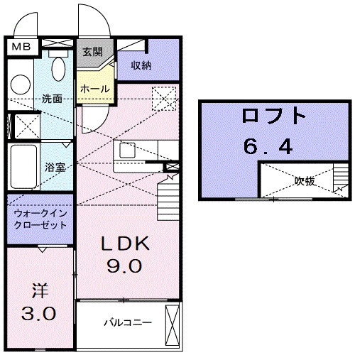 エルフローレの間取り