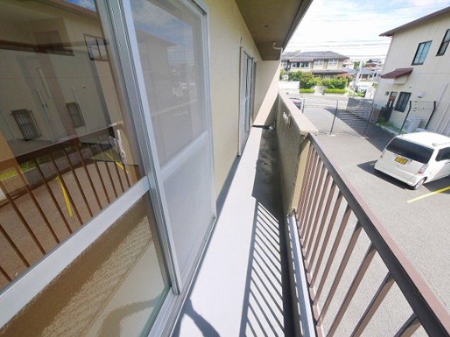 バルコニー　バルコニー付きです
