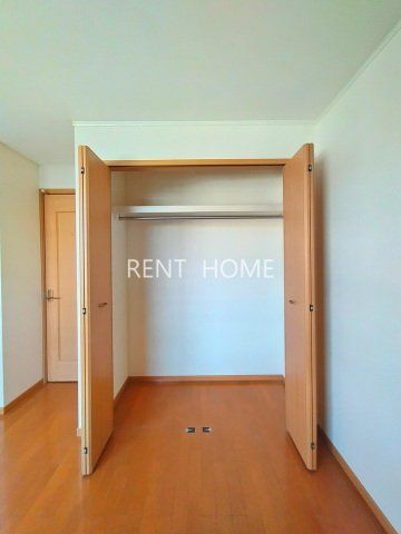 収納　大容量のクローゼット付です。