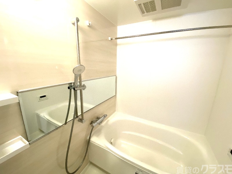 バス・シャワールーム　一日のお疲れをお取りください。