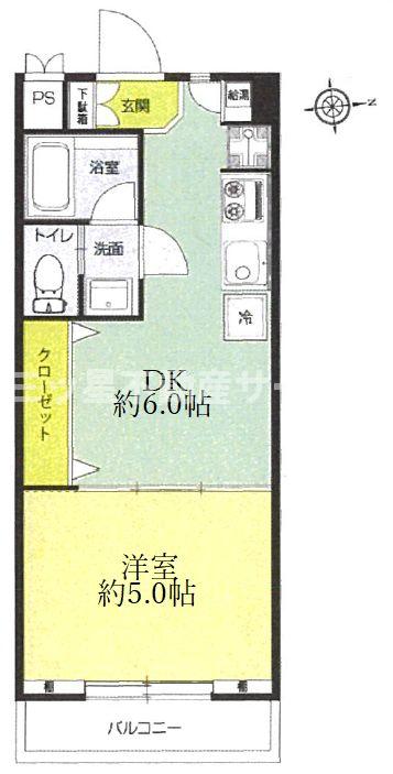 パラシオン笹塚の間取り