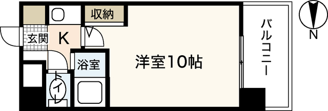 【トーシン白島ビルの間取り】