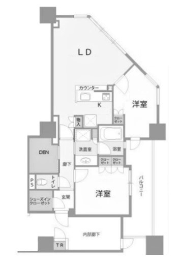 【江東区有明のマンションの間取り】