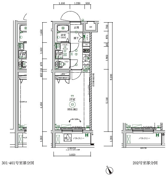 ＲＥＬＵＸＩＡ板橋三園の間取り