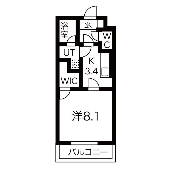 フォレスタIIの間取り