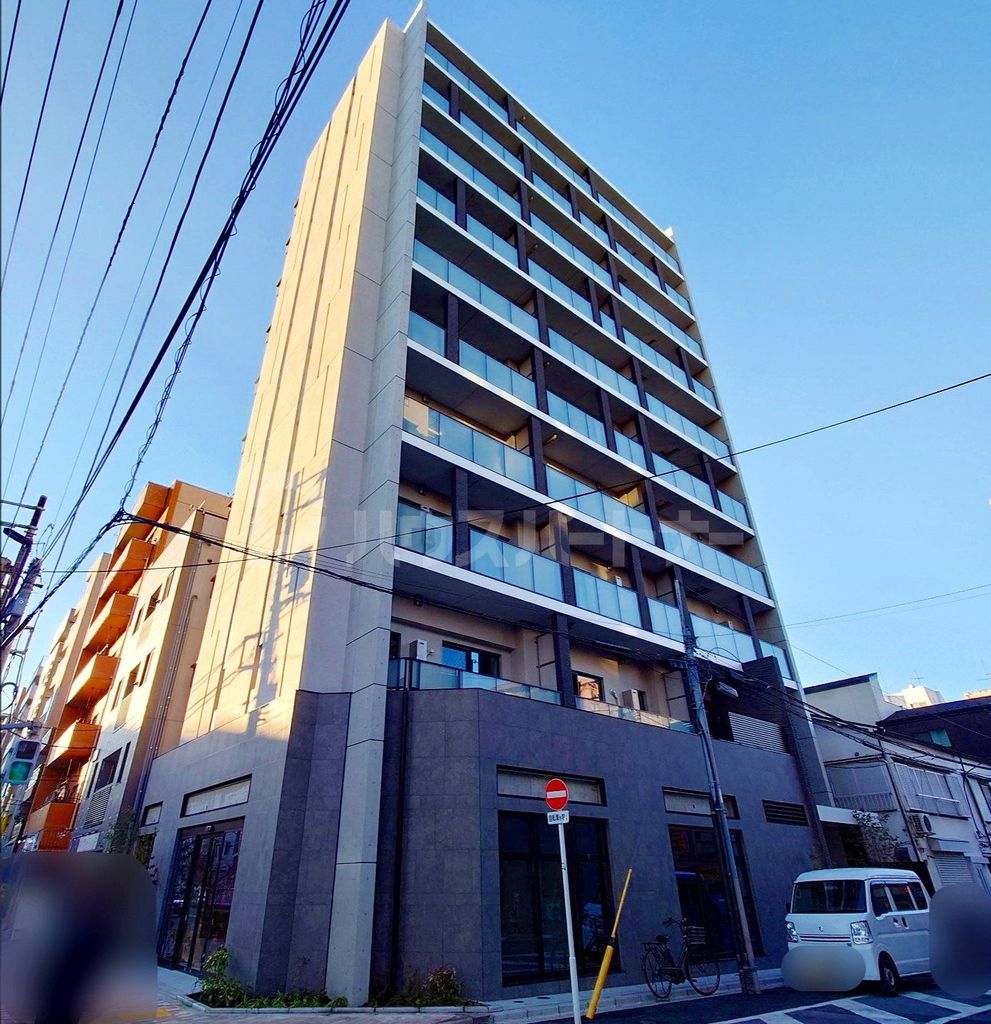 【墨田区菊川のマンションの建物外観】