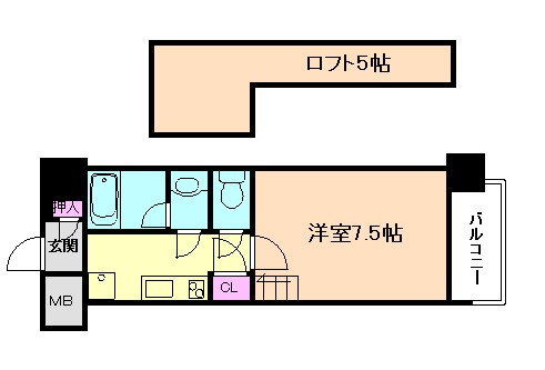 Pi’ece charmante Fukushimaの間取り