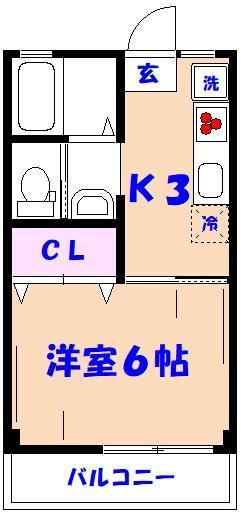 コーポ山田の間取り