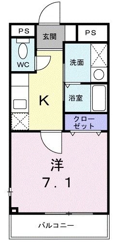 アルトピアーノIIの間取り