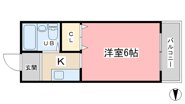 カーサブランカIIIの間取り