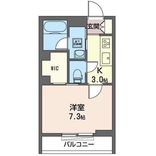 市原市五所のマンションの間取り