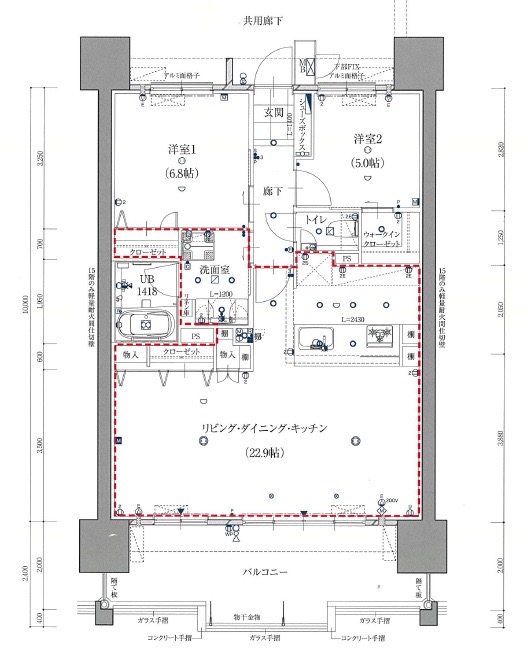 グランドパレス大淀河畔の間取り