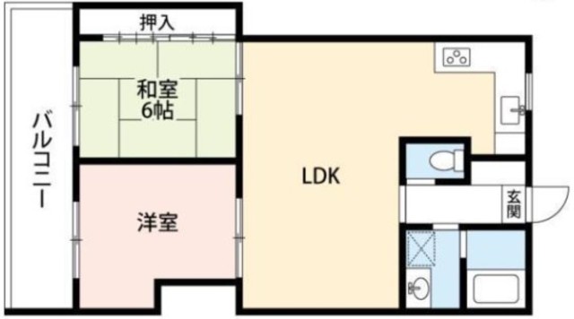 ラレーブ北習志野の間取り