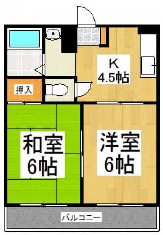 ホーリーグラウンドみずほ台の間取り