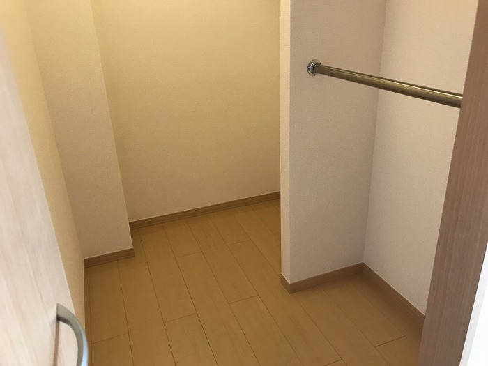 収納　ウォークインです。荷物が多くても安心です☆