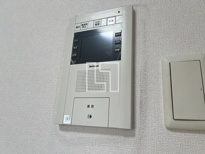 セキュリティ　ルクレ西長堀　TV付モニターフォン