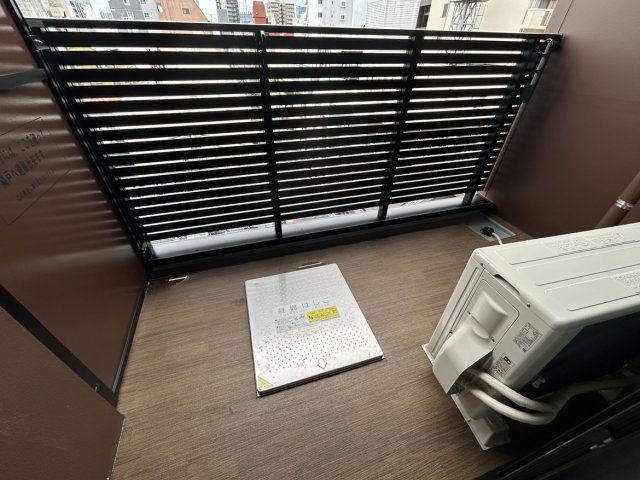 バルコニー　写真は別号室です。