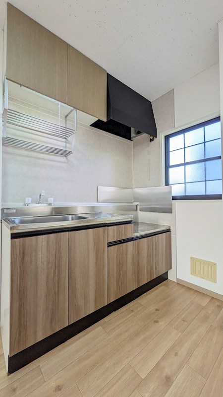 キッチン　ガスコンロ設置可