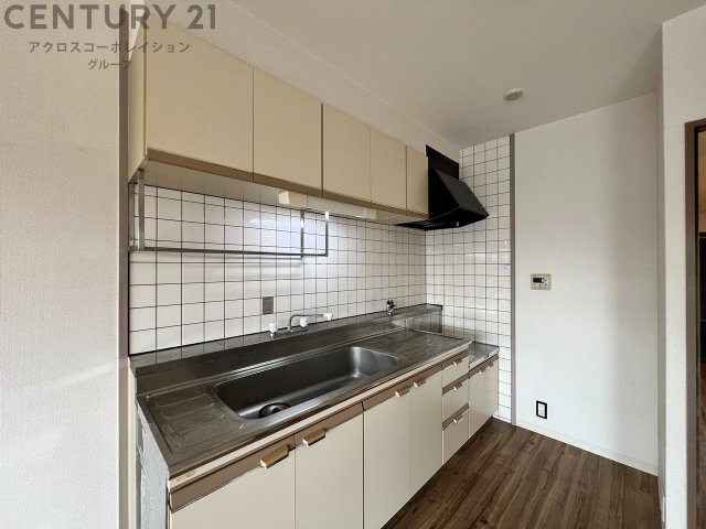 キッチン　ガスコンロ設置可能なキッチンです！