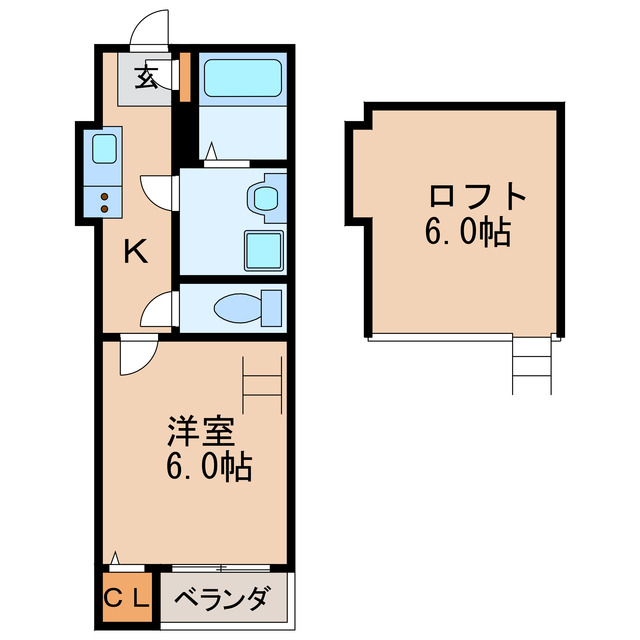 アイビス白壁の間取り写真